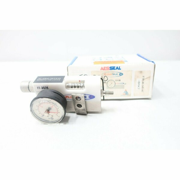 Aesseal FLOW TRUE 1-4GPM VARIABLE AREA FLOW METER FTP-40-145-SC-BRKT